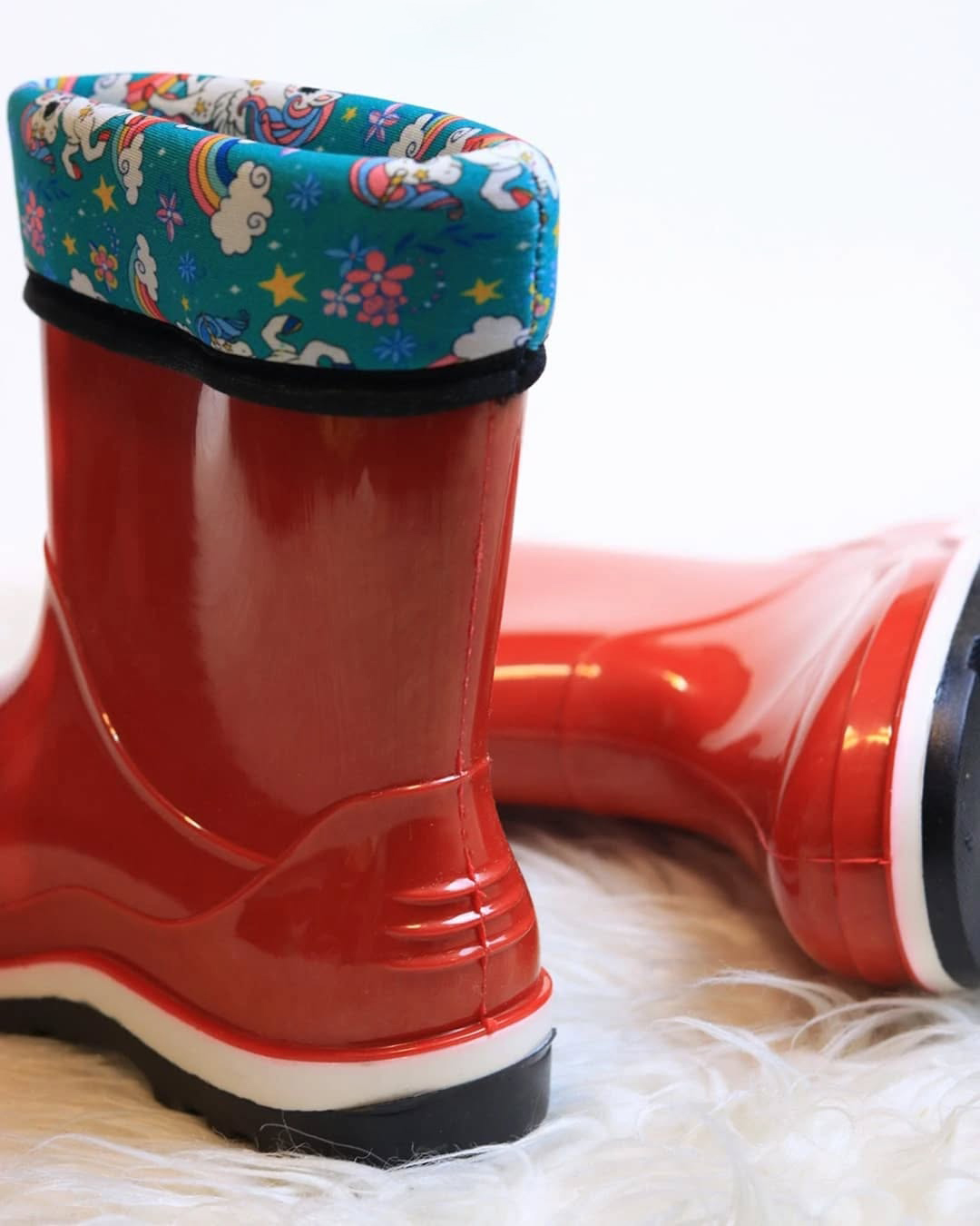 детские резиновые сапоги