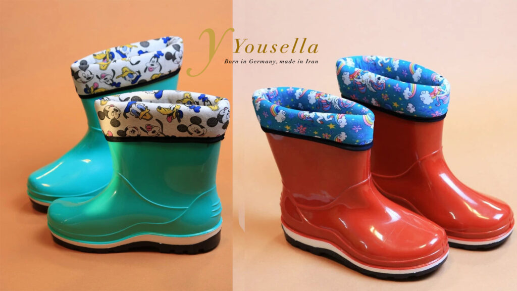 أحذية المطر للأطفال