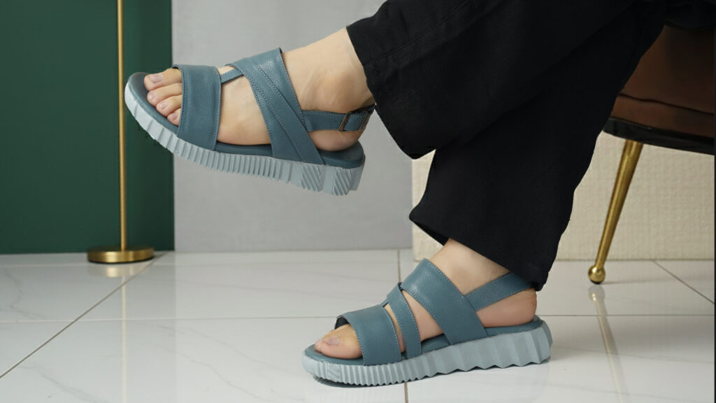 men’s ergonomically leather slippers